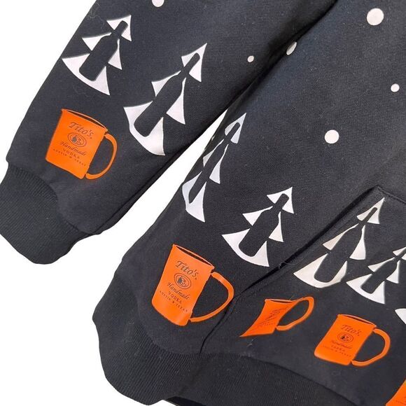 Titos Handmade Vodka Graphic Holiday Sweatshirt Hoodie - Picture 2 of 11